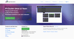 Desktop Screenshot of opennet.ch